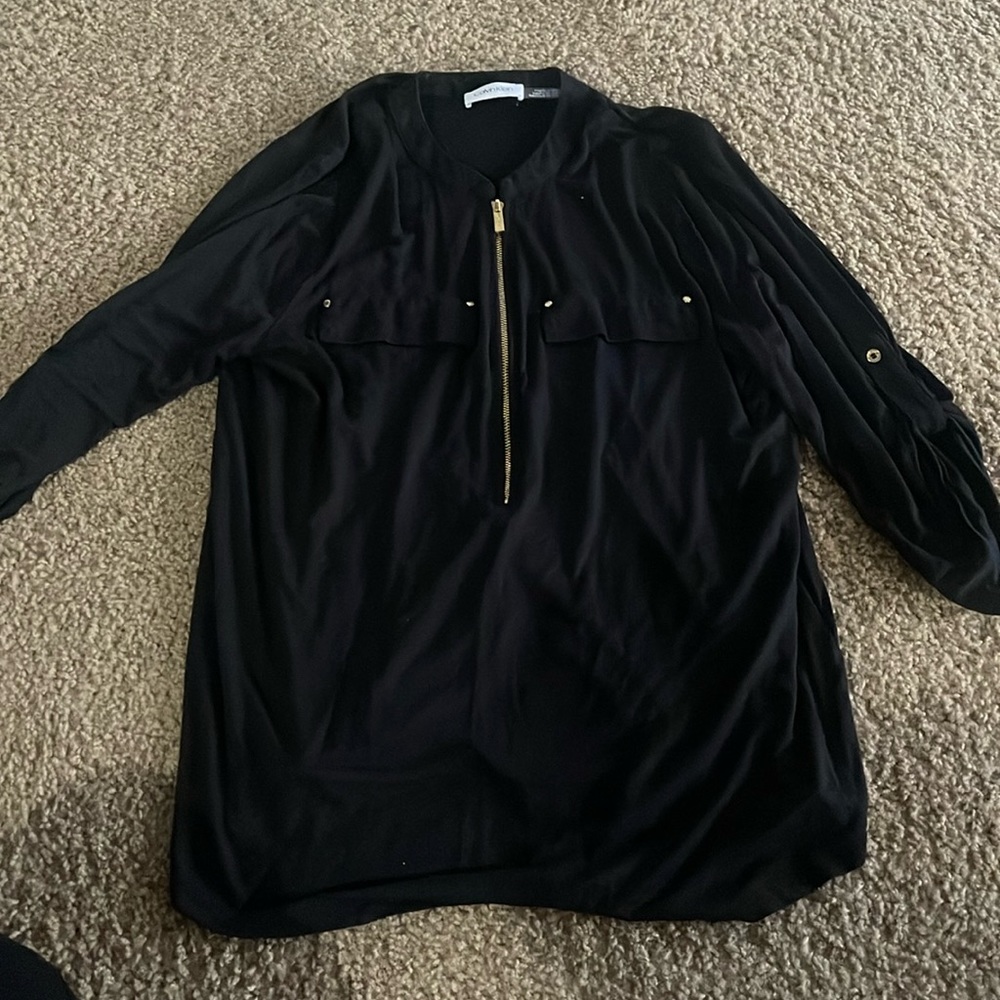 Calvin Klein Black dress top
